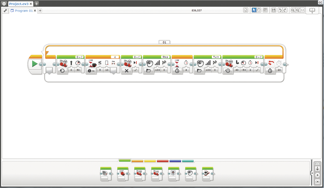 教育版EV3ソフトウェア